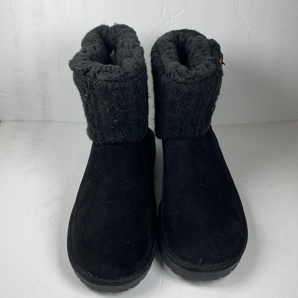 Essentials By Muk Luks Black Alyx Boots